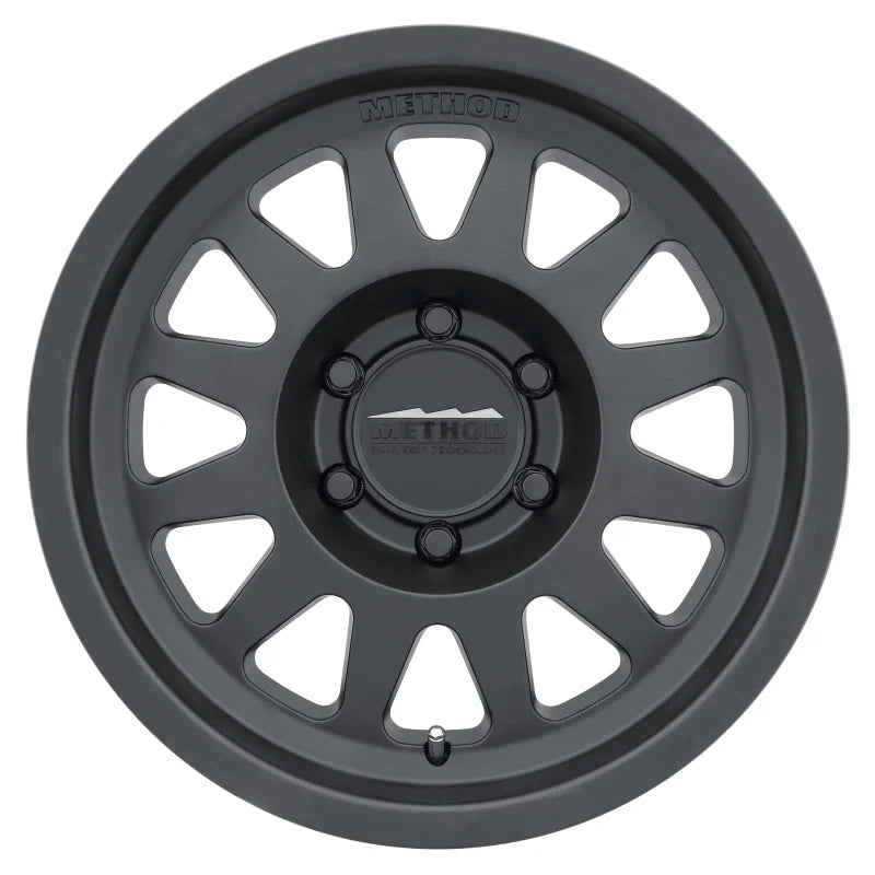 Method MR704 17x8.5 0mm Offset 6x5.5 106.25mm CB Matte Black Wheel - Main Product View