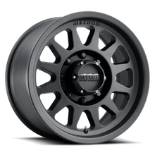 Load image into Gallery viewer, Method MR704 HD 17x9 18mm Offset 8x6.5 130.81mm CB Matte Black Wheel
