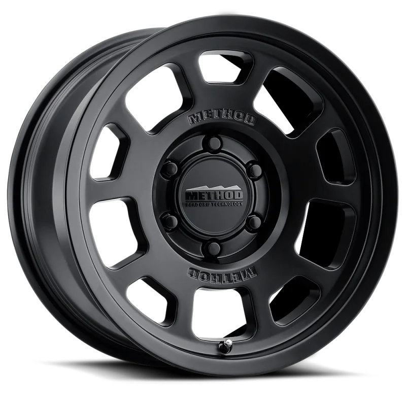 Method MR705 17x8.5 0mm Offset 5x5 71.5mm CB Matte Black Wheel - Main Product View