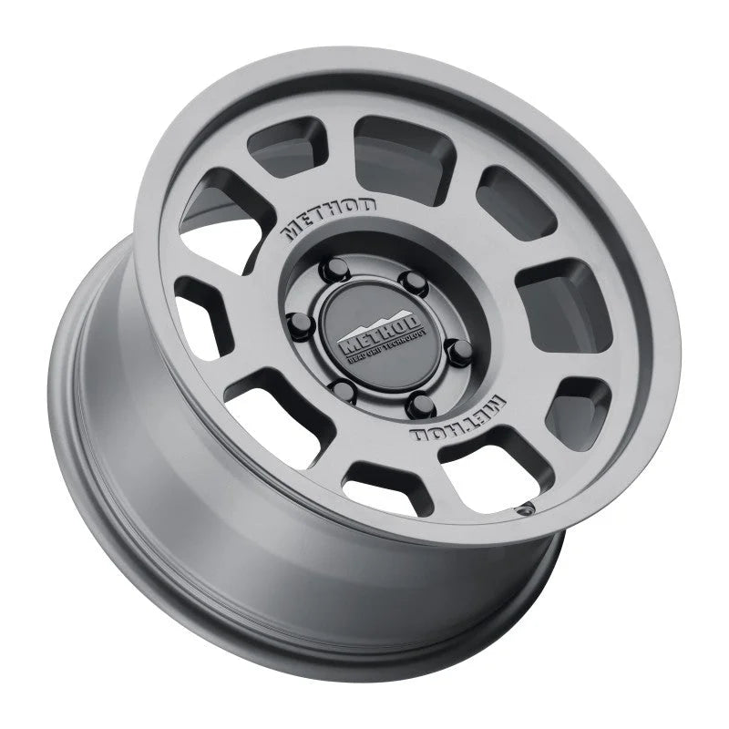 Method MR705 17x8.5 0mm Offset 6x5.5 106.25mm CB Titanium Wheel - Detail View