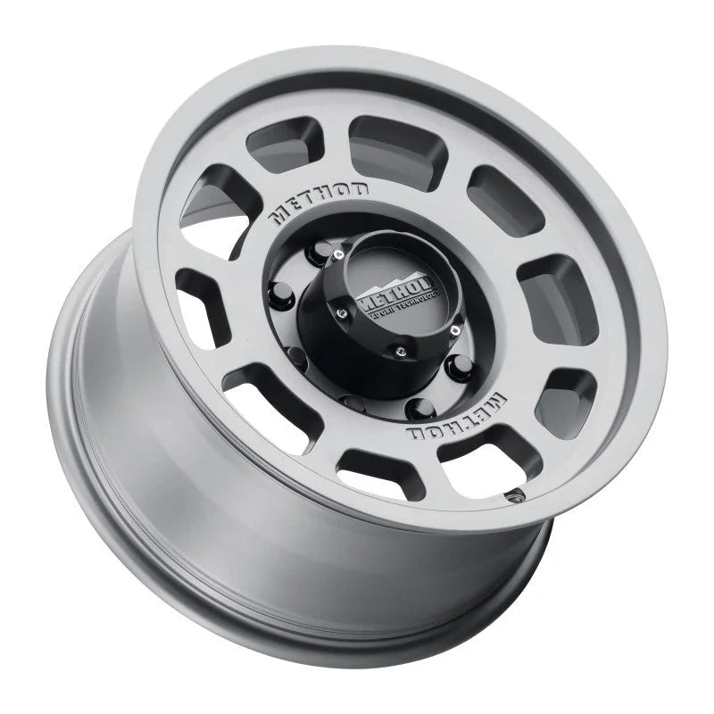 Method MR705 17x8.5 0mm Offset 8x170 130.81mm CB Titanium Wheel - Main Product View