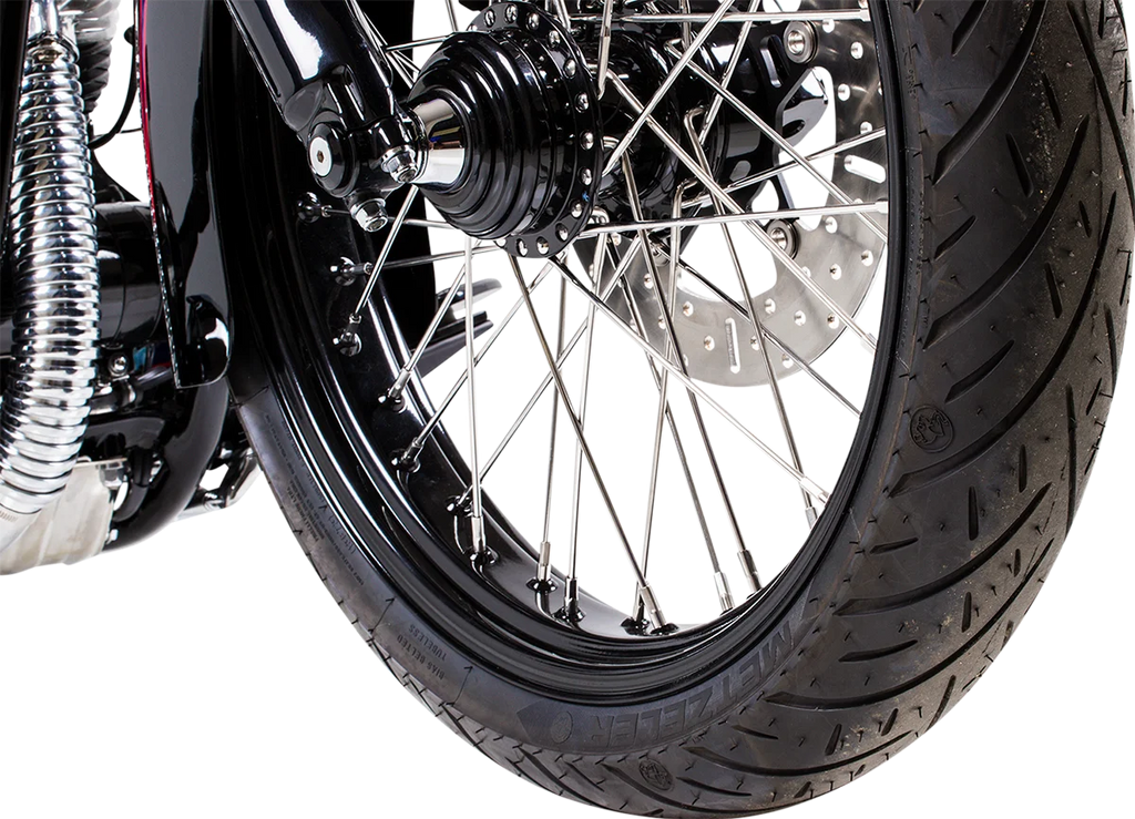 Metzeler Tire - Cruisetec™ - Front - 120/70B21 - 68H 4194900 - Side View