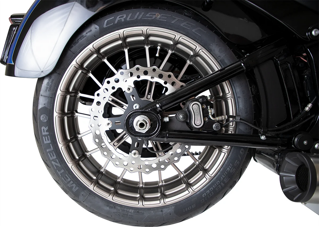 Metzeler Tire - Cruisetec™ - Rear - 180/55B18 - 80H 3577100 - Back View