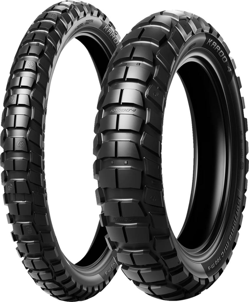 Metzeler Tire - Karoo™ 4 - Front - 100/90-19 - 57Q 4172600 - Main Product View
