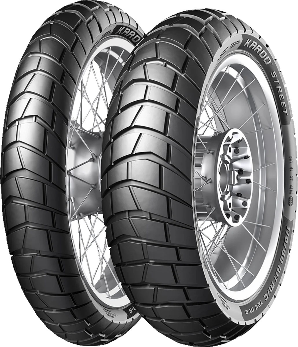 Metzeler Tire - Karoo™ Street - Rear - 150/70R18 - 70V 4096900 - Side View