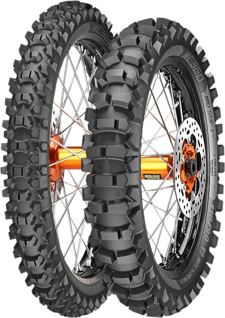 Metzeler Tire - MC360™ Mid-Soft - Rear - 100/100-18 - 59M 2763000 - Main Product View
