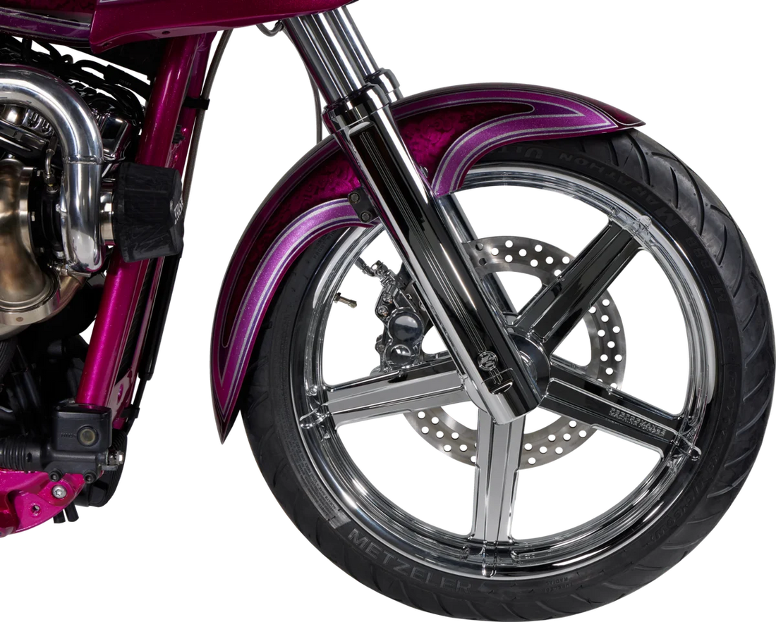 Metzeler Tire - ME 888 Marathon™ Ultra - Front - 120/70ZR19 - (60W) 2680700 - Side View
