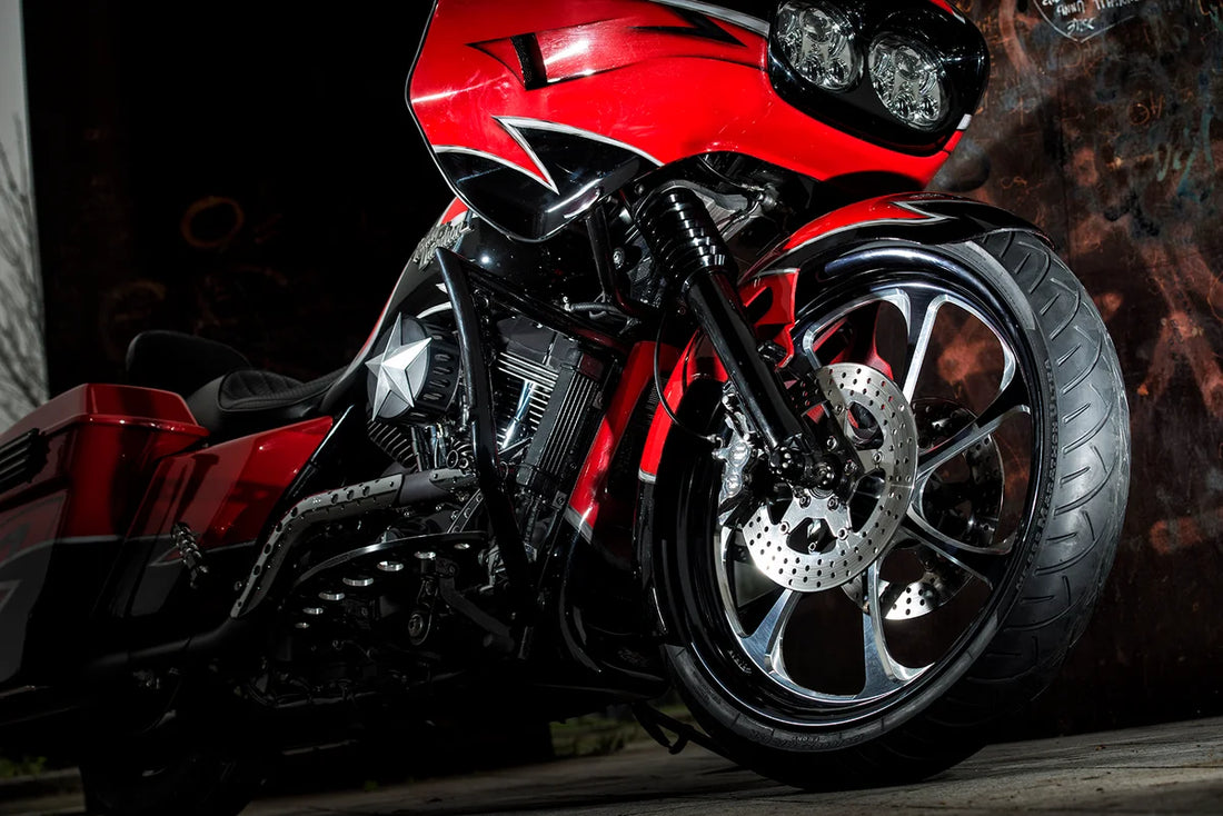 Metzeler Tire - ME 888 Marathon™ Ultra - Front - 130/60-23 - 65H 2429300 - Installation View
