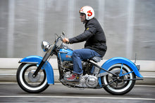 Load image into Gallery viewer, Metzeler Tire - ME 888 Marathon™ Ultra - Rear - 140/90B16 - Wide Whitewall - 77H 2408900 - Side View