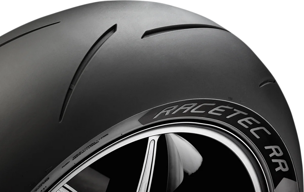Metzeler Tire - Racetec™ RR - Rear - 190/55ZR17 - (75W) 2526100 - Side View
