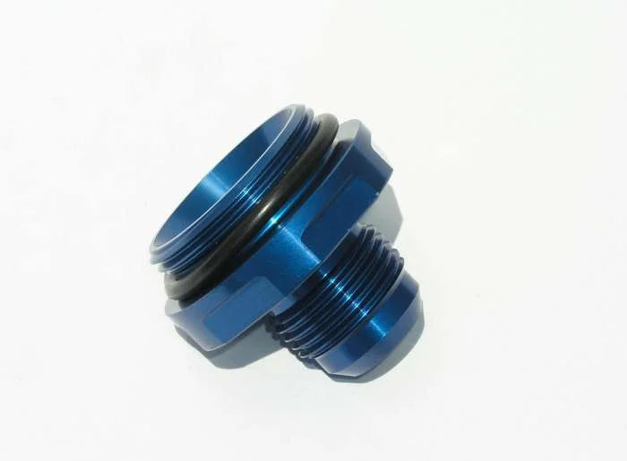 Meziere #12 AN Water Neck Fitting - Blue WN0043B