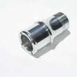 Load image into Gallery viewer, Meziere 1.50in Hose W/P Fitting  Polished WP1150U
