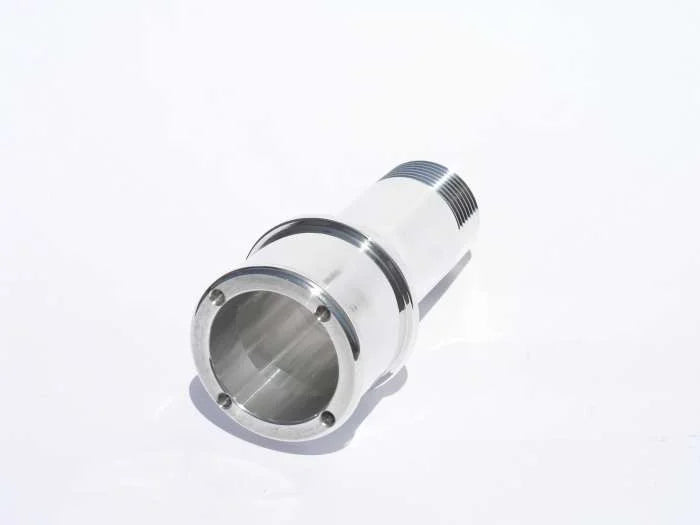 Meziere 1.75in Hose Ext. W/P Fitting - Polished WP2175U