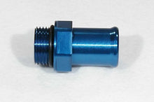 Load image into Gallery viewer, Meziere 1in. Radiator Hose Fitting- Blue WP12100B