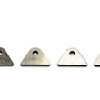 Load image into Gallery viewer, Meziere 4130 Moly Chassis Tab - Flat - 1/4 Hole (4pk) CT11312C