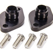 Load image into Gallery viewer, Meziere BBC #12 Water Pump Port Adapters - Black (2pk) WP8012ANS