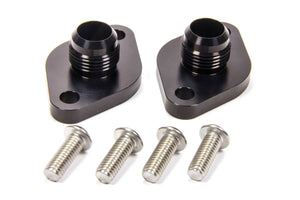 Meziere BBC #12 Water Pump Port Adapters - Black (2pk) WP8012ANS