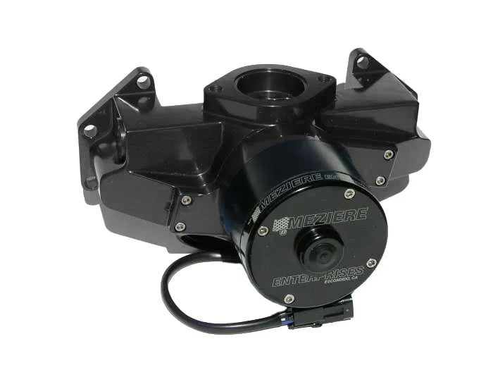 Meziere BBM Billet Electric W/P Hi-Flow - Black WP306S