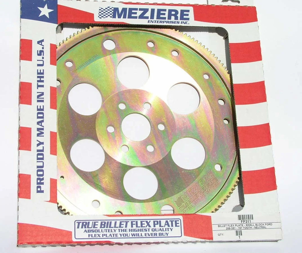 Meziere Billet Flexplate - SFI SBF 289-351 157 Tooth FP311