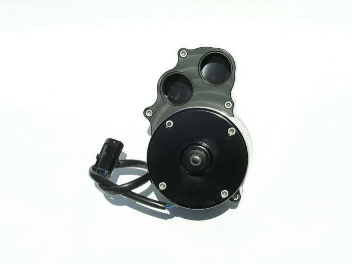 Meziere Dual Outlet Inline Water Pump - Black WP337S