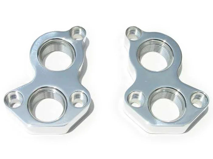 Meziere GM LS Block Adapter - Polished WP89U