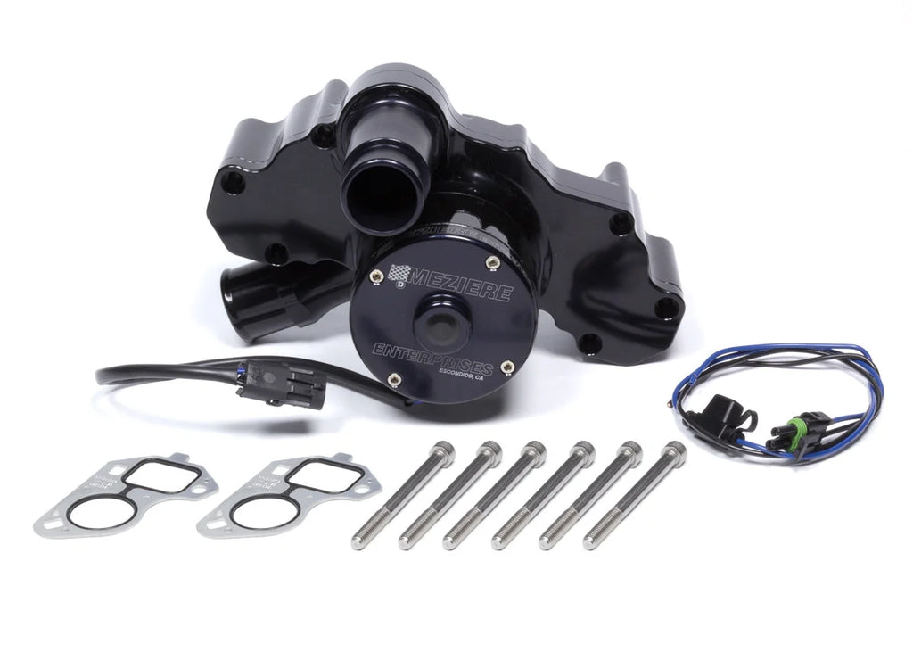 Meziere GM LS-X Race Water Pump 55 GPM Electric WP333S