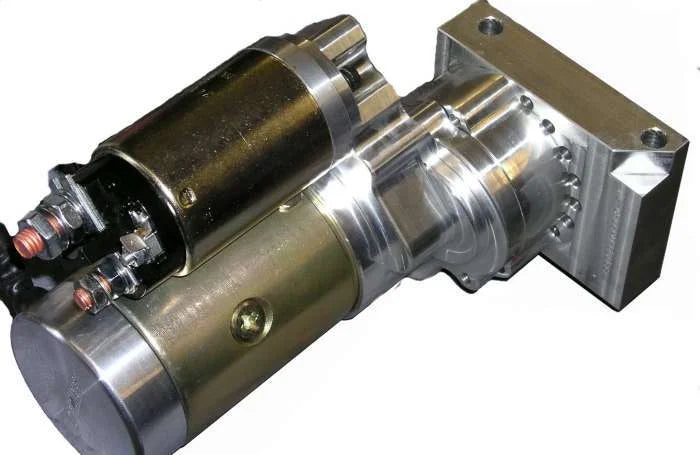 Meziere HD Offset Starter - Chevy V8 168 Tooth TS400