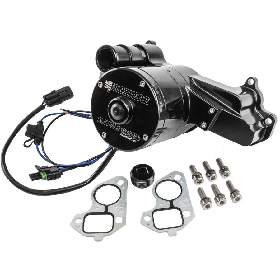 Meziere LS-1 HD Electric Water Pump - Black WP119SHD