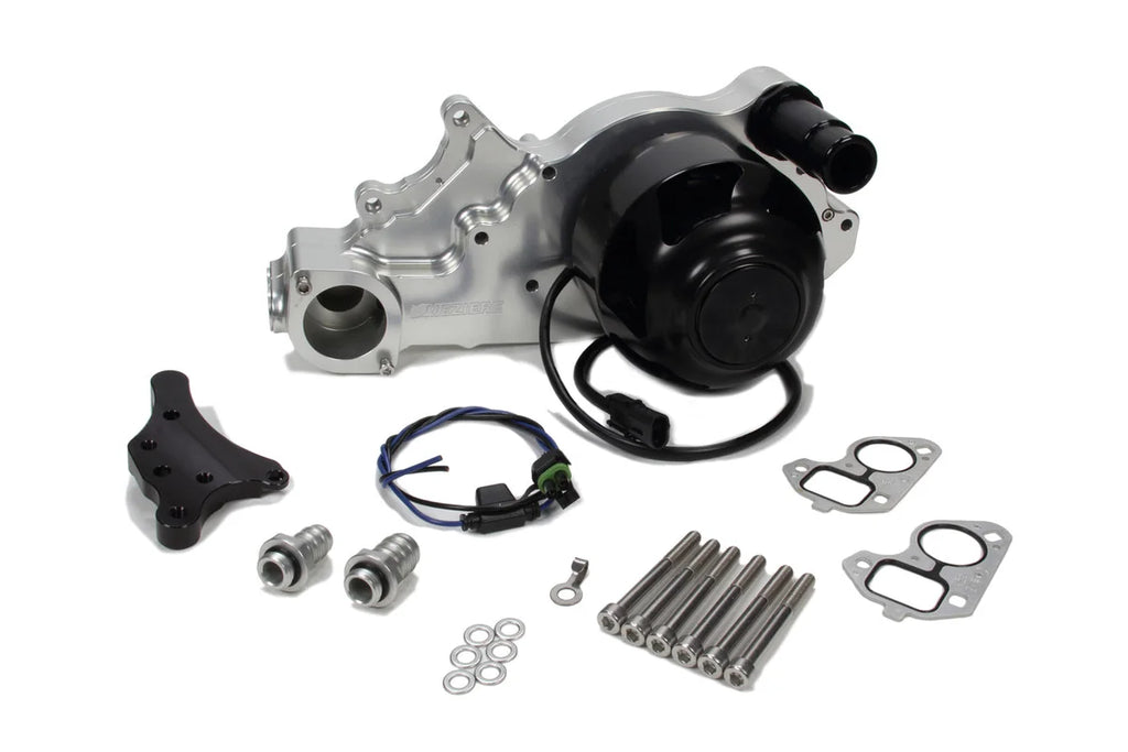 Meziere LS3 Billet Electric W/P & Idler Corvette 10-13 WP330N