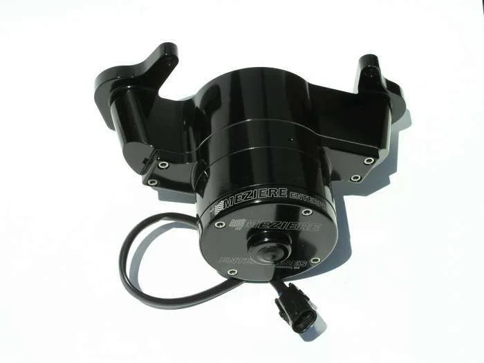 Meziere Olds Billet Elec. W/P - Black WP135S