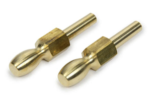 Meziere Remote Battery Jumper Terminals (2pk) Brass MSP0108