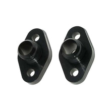 Load image into Gallery viewer, Meziere SBC #12 Water Pump Port Adapters - Black (2pk) WP8112ANS