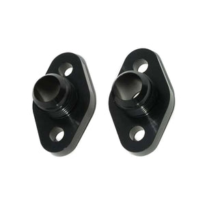 Meziere SBC #12 Water Pump Port Adapters - Black (2pk) WP8112ANS