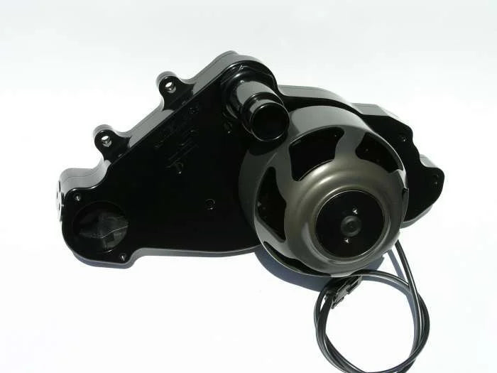 Meziere SBC LS1 Billet Electric W/P - Black WP319S