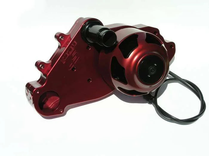 Meziere SBC LS1 Billet Electric W/P - Red WP319R