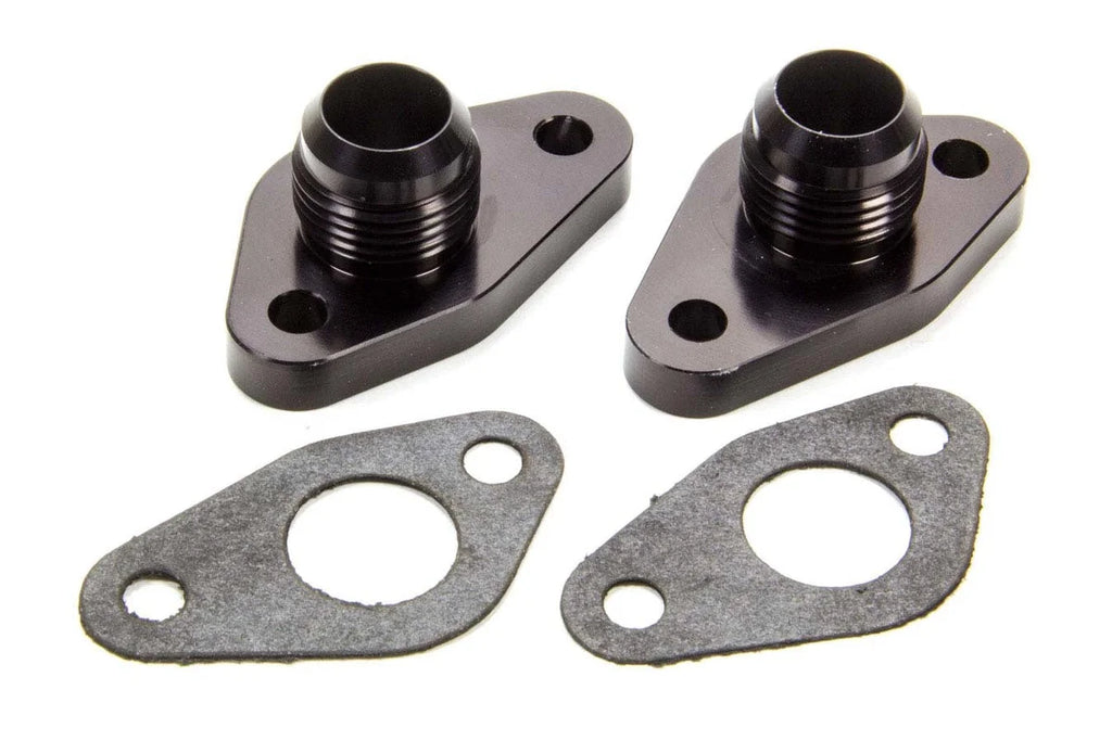 Meziere SBF 12an Water Port Adapters (pr) Black WP8212ANS