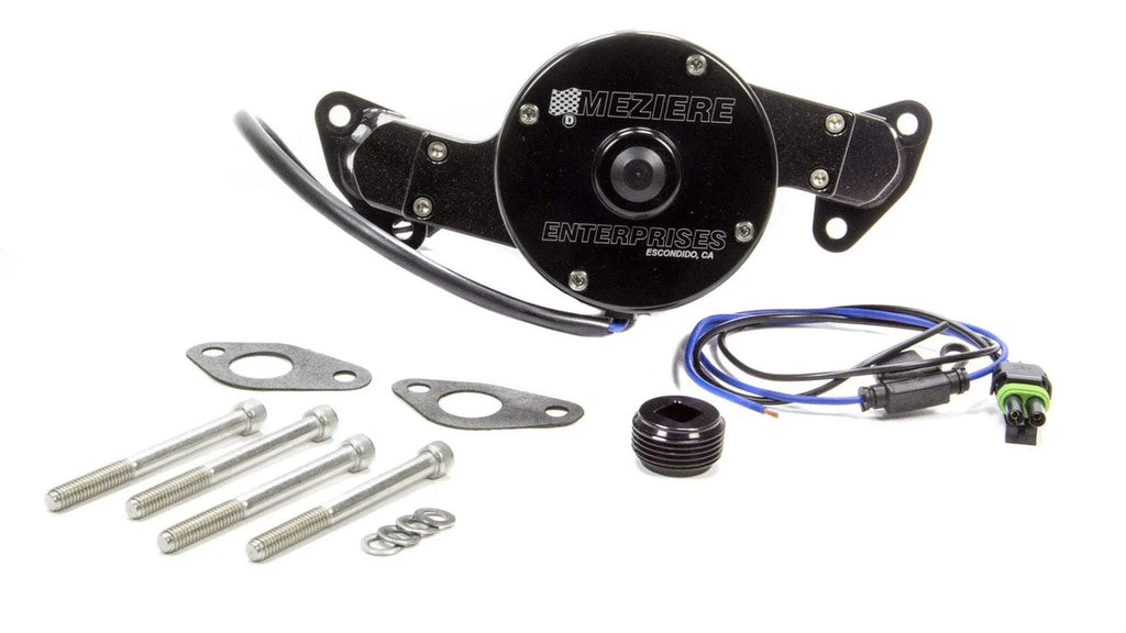 Meziere SBF Electric Water Pump H.D. Style Black WP173SHD
