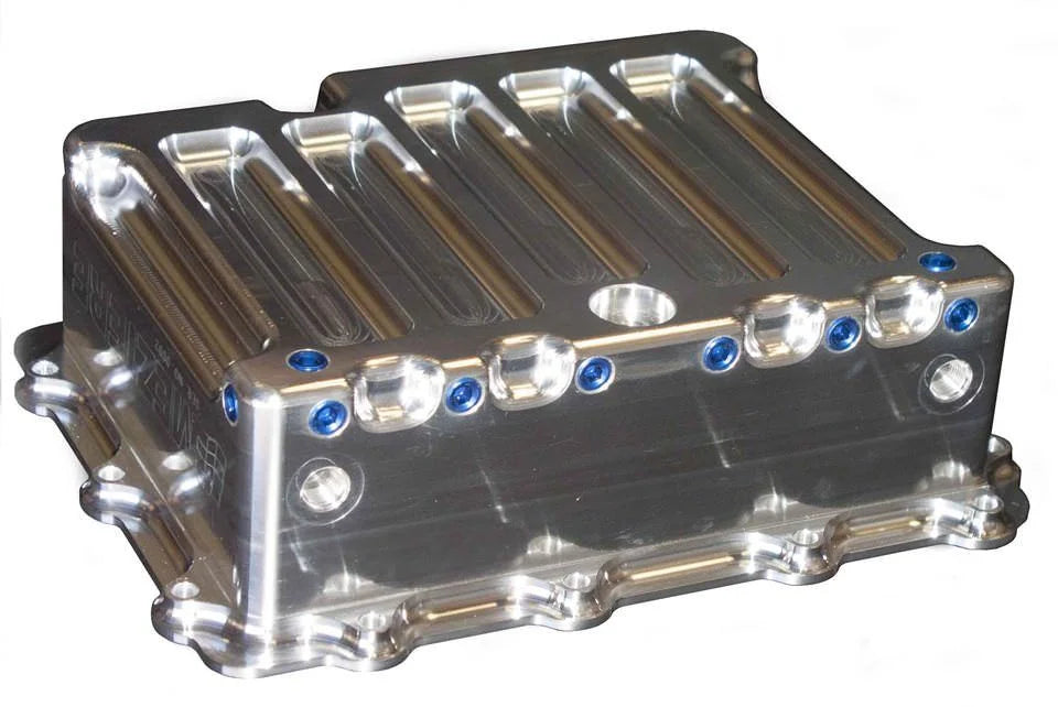 Meziere Transmission Pan - GM P/G - Aluminum WTP310