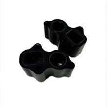 Load image into Gallery viewer, Meziere WP119 to LT Adapter Spacers (pair) Black WPS119-LT
