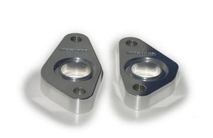 Meziere Water Pump Spacers 2pk BBF .500 Thick Polished WPS108-.500U