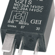 Load image into Gallery viewer, Micro Relay with Diode - Harley Davidson DragSpecialties MC-DRAG043 - Main Product View