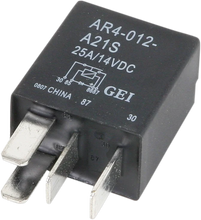Load image into Gallery viewer, Micro Relay with Diode - Harley Davidson DragSpecialties MC-DRAG043 - Side View