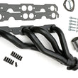Load image into Gallery viewer, Mid-Length Headers For 67-81 Camaro, Nova, G-Body with 283-400 Hedman Hedders - Installation View