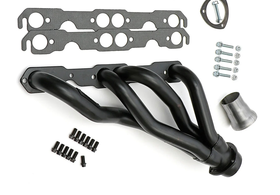 Mid-Length Headers For 67-81 Camaro, Nova, G-Body with 283-400 Hedman Hedders - Installation View