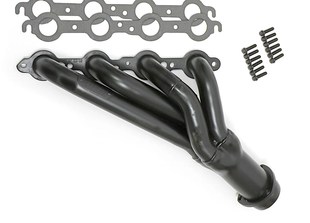 Mid-Length LS Swap Headers For '68-72 Chevelle, El Camino Hedman Hedders - Back View