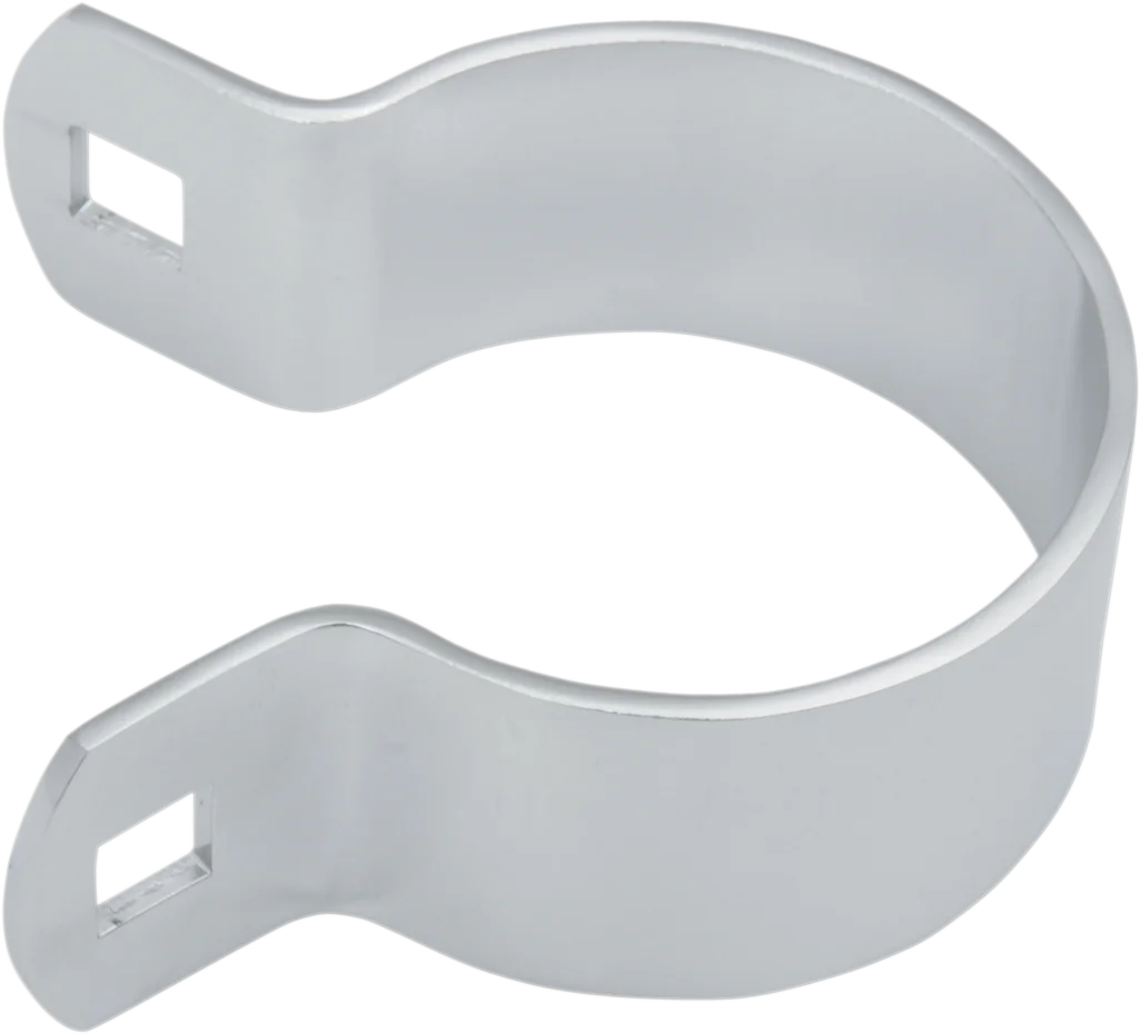 Midway Drag Exhaust Clamp - FXR DragSpecialties 14-0542-SC1 - Side View