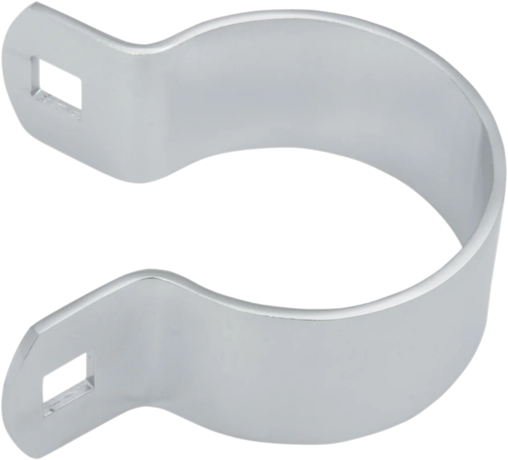 Midway Drag Exhaust Clamp - FXR DragSpecialties 14-0542-SC1 - Side View