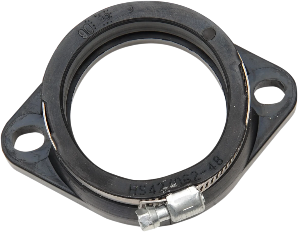 Mikuni Carburetor Flange Adapter - Black - 48 mm - Main Product View