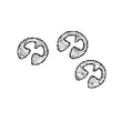 Load image into Gallery viewer, Mikuni Jet Needle E-Rings - 4-Pack BS32/126