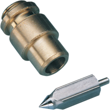 Load image into Gallery viewer, Mikuni Needle and Seat Assembly - Push-In - 2.5 - Side View